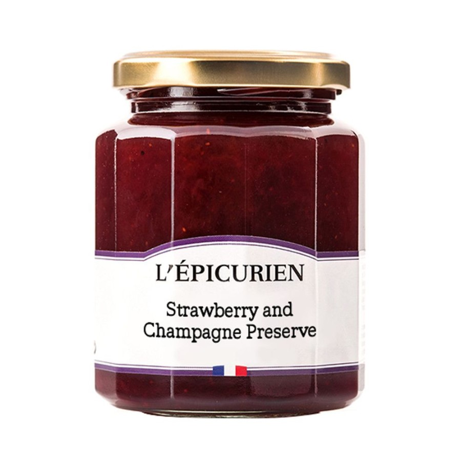 Sweets The French Farm | Champagne & Strawberry L'Epicurien Jam