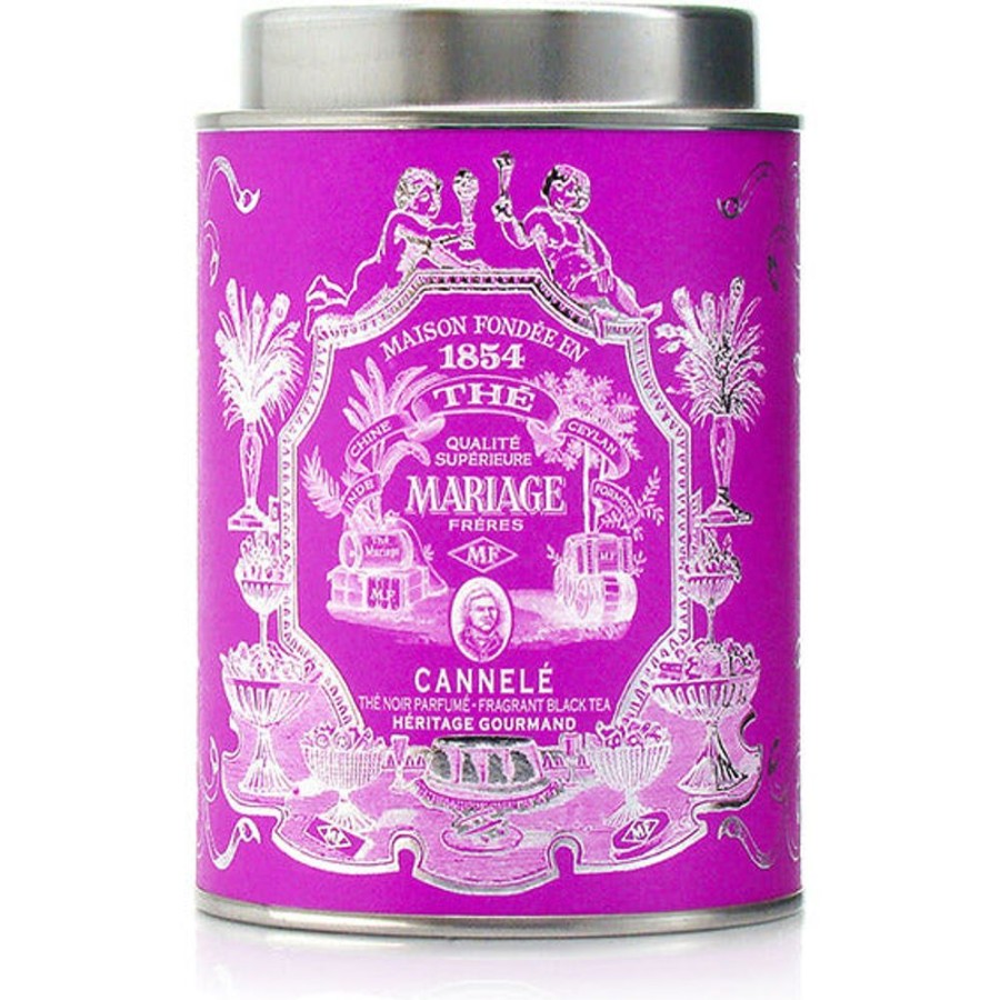 Tea Mariage Frères Black | Cannele Tea In Tin