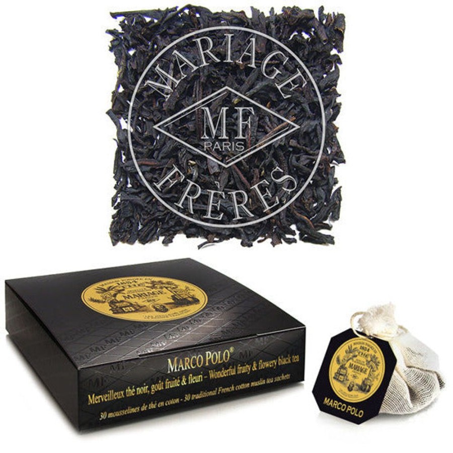 Tea Mariage Frères Black | Case Of Marco Polo Teabags