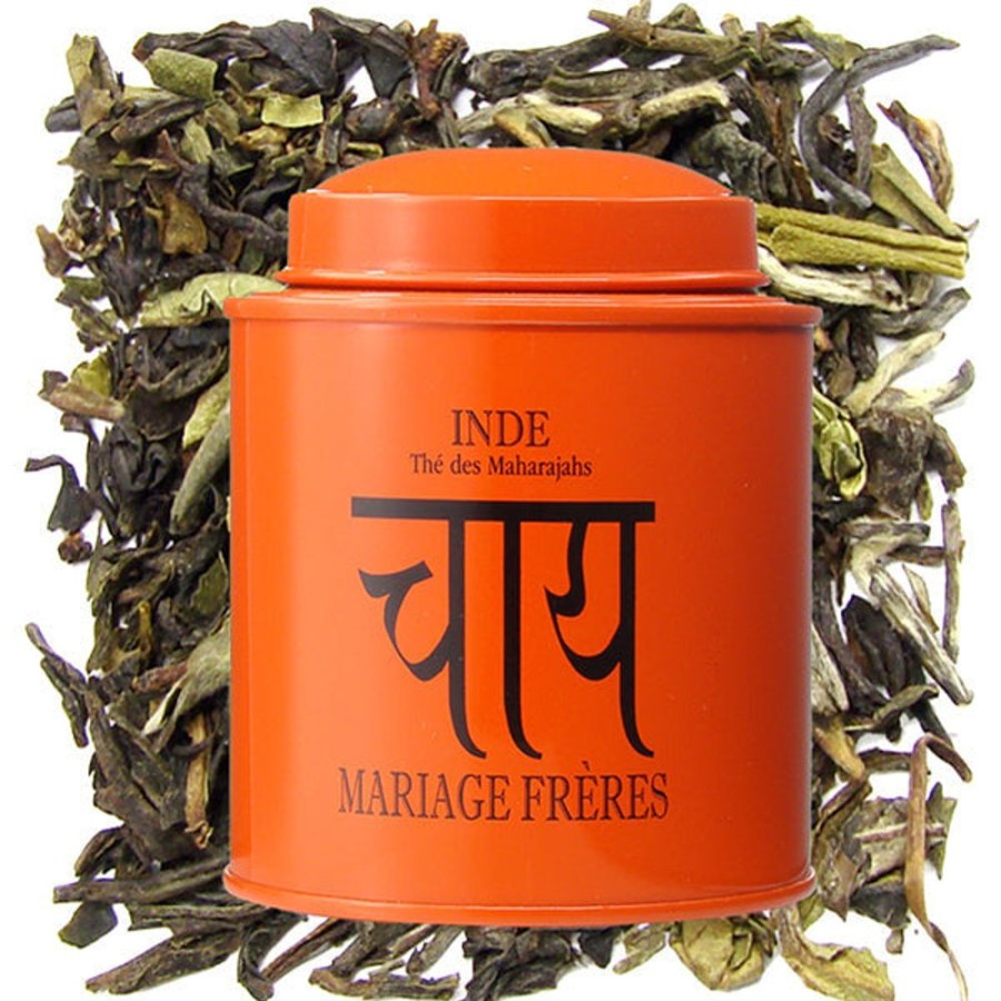 Tea Mariage Frères Black | India, The Des Maharajahs (Tea Of Princes) Tin