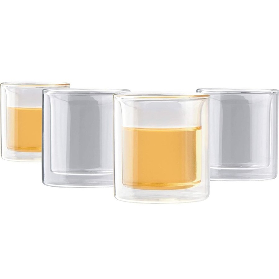 Tea Casaware Serving | Teacup, Double-Walled Glass, 4 Oz