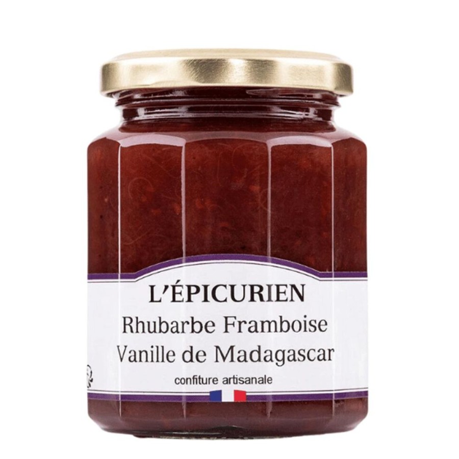 Sweets The French Farm | Rhubarb & Raspberry Vanilla Preserve