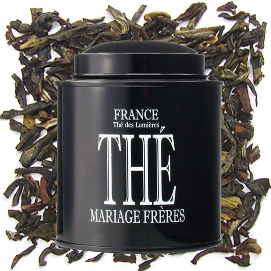 Tea Mariage Frères Black | France, The Des Lumieres (Tea Of Lights) Tin