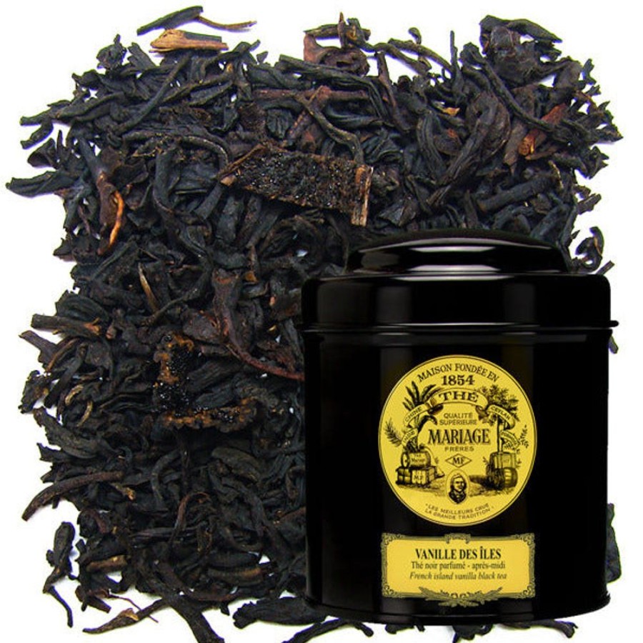 Tea Mariage Frères Black | Vanille Des Iles Tin