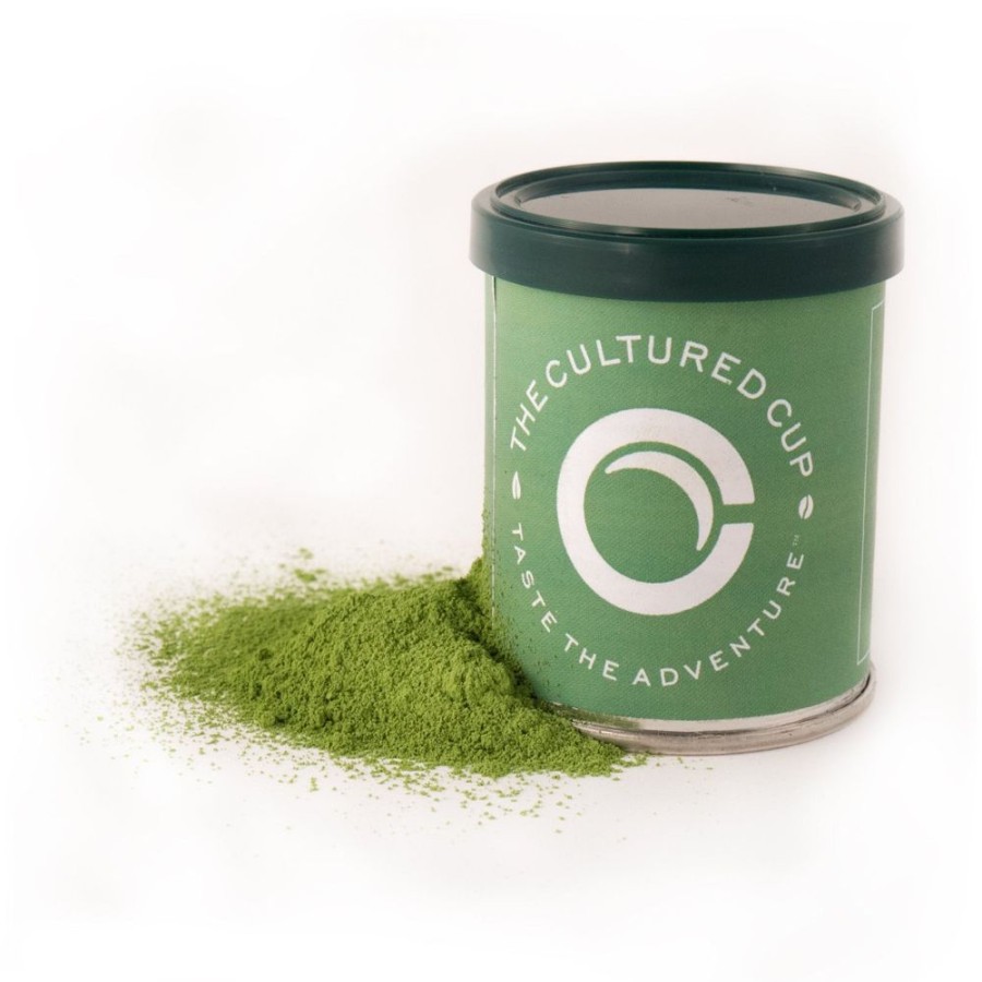 Tea Saras Tea Caddie Green | Uji Matcha Imperial, 30 Gm Tin