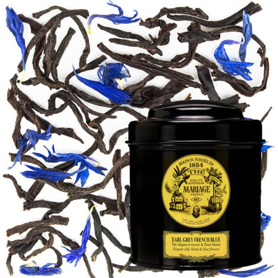 Tea Mariage Frères Black | Earl Grey French Blue Tin