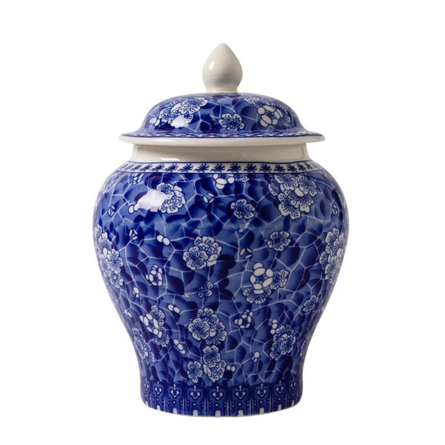 Tea The Culture of Tea Preparation | Tea Canister, Blue Porcelain